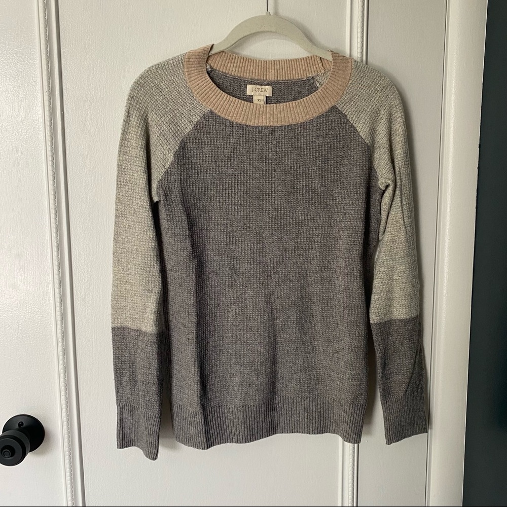 J.Crew Color Block Sweater - XS